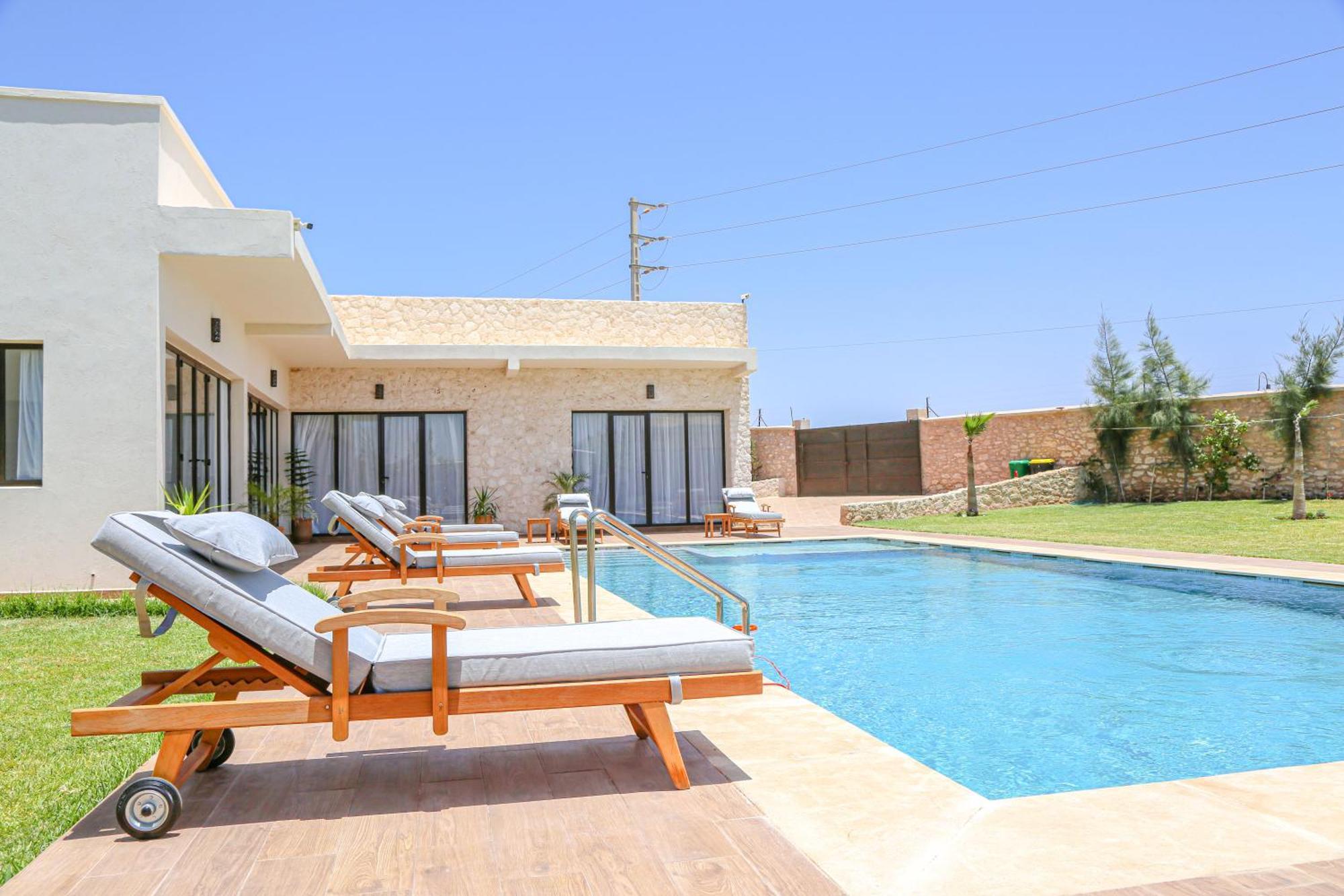 Villa La Rose Bleue - Residence Hoteliere Avec Piscine - Essaouira Ngoại thất bức ảnh