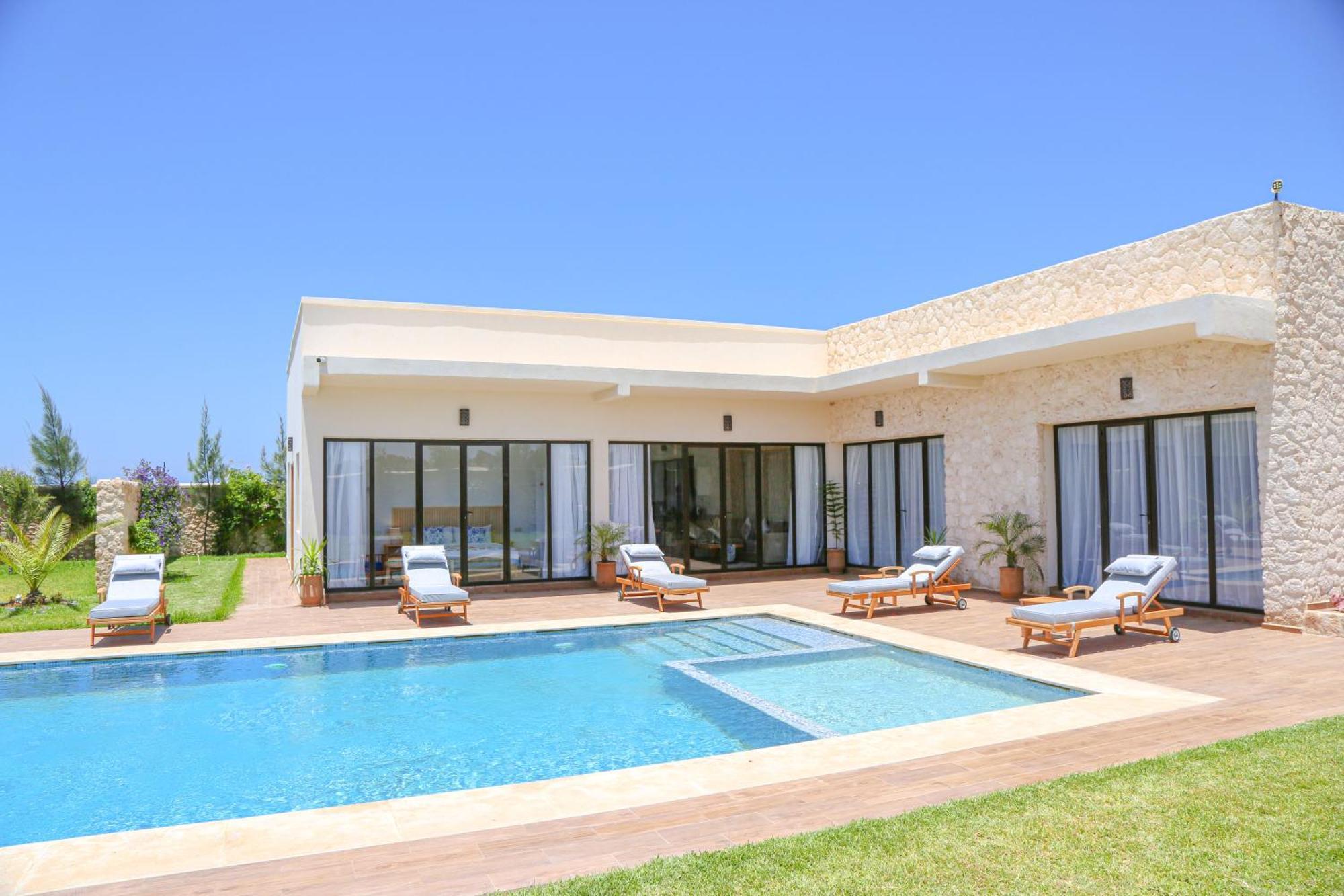 Villa La Rose Bleue - Residence Hoteliere Avec Piscine - Essaouira Ngoại thất bức ảnh